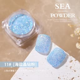 1box Reflective Diamond Glitter Powder Holographic Sparkling Crystal Rhinestones Sequins Chrome Gel Polish Pigment Dust Manicure