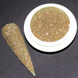 1box Reflective Diamond Glitter Powder Holographic Sparkling Crystal Rhinestones Sequins Chrome Gel Polish Pigment Dust Manicure