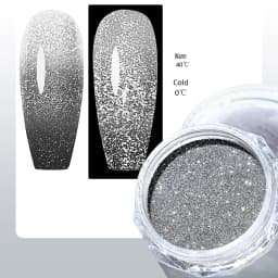 1box Reflective Diamond Glitter Powder Holographic Sparkling Crystal Rhinestones Sequins Chrome Gel Polish Pigment Dust Manicure