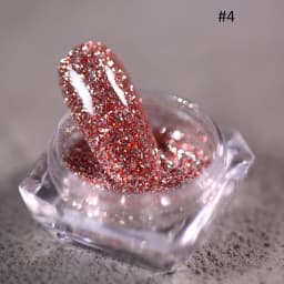 1box Reflective Diamond Glitter Powder Holographic Sparkling Crystal Rhinestones Sequins Chrome Gel Polish Pigment Dust Manicure