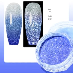 1box Reflective Diamond Glitter Powder Holographic Sparkling Crystal Rhinestones Sequins Chrome Gel Polish Pigment Dust Manicure