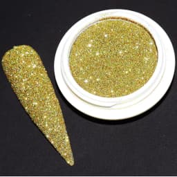 1box Reflective Diamond Glitter Powder Holographic Sparkling Crystal Rhinestones Sequins Chrome Gel Polish Pigment Dust Manicure