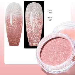 1box Reflective Diamond Glitter Powder Holographic Sparkling Crystal Rhinestones Sequins Chrome Gel Polish Pigment Dust Manicure