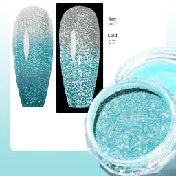 1box Reflective Diamond Glitter Powder Holographic Sparkling Crystal Rhinestones Sequins Chrome Gel Polish Pigment Dust Manicure
