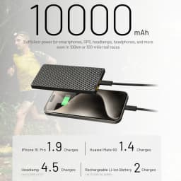 NITECORE NB10000 Gen4 NB20000 Gen3 Portable Mobile Power Bank 20000mAh Carbon Fiber PD/QC3.0 18W Fast Charge for iPhone Xiaomi