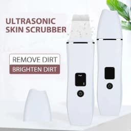 Electric Face Skin Scrubber EMS Micro-Current Skin Shovel Machine Ion Import,Pore Cleaning for Rejuvenated Skin Care Tool