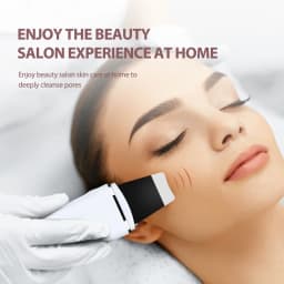 Electric Face Skin Scrubber EMS Micro-Current Skin Shovel Machine Ion Import,Pore Cleaning for Rejuvenated Skin Care Tool