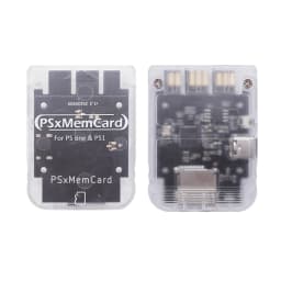 TicKnot PSxMemCard PSX Memory Card Save Data Game Card For PlayStation PS1 PS One Game Console Support MicroSD Card