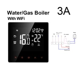 AVATTO WiFi Smart Thermostat Electric Heating Water Gas Boiler Temperature Remote Controller Work with Tuya,Alexa,Google Home