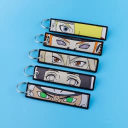 Anime Cool Key Tag Key ring For Car Motorcycle Backpack Keyrings Holder For Women Men Key Cosplay Accessories Friends Gifts