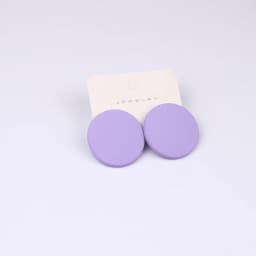 New 20 Color Fashion Acrylic Personality Candy Color Earrings for Women Big Round Colorful Stud Earrings Party Piercing Jewelry