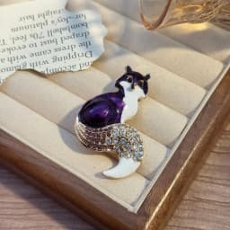Ladies Fox Brooch Women's Simple Fashion Corsage Sweater Coat Accessories Brooch For Women Animal Party Wedding Brooches Pins