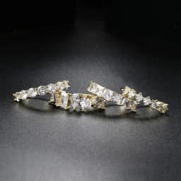 Minimalist Women's Ring Gold Color Geometry Cubic Zirconia Simple Stackaing Rings Finger Accessories Female Jewelry Gifts R018