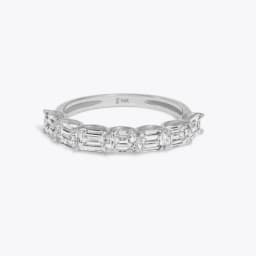 Minimalist Women's Ring Gold Color Geometry Cubic Zirconia Simple Stackaing Rings Finger Accessories Female Jewelry Gifts R018