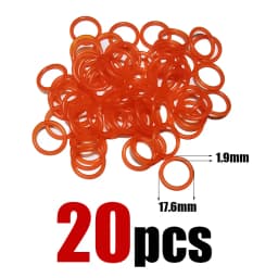 Paintball High Strength Polyurethane Sealing Orings O-rings 90 Duro for G1/2-14 Slide Check Regulator Valve CO2 Air Tank