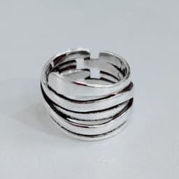 925 Sterling Silver Irregular Spring Woman Rings Wedding Vintage Jewelry Punk Accessories GaaBou Jewellery