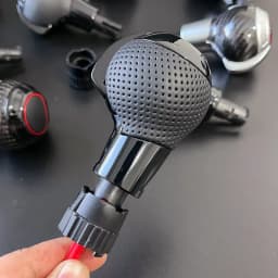 1PCS Leather with Hole with Red Frame Model S Logo Gear Shift Knob Ball with Dust Cover for Audi A6 C7 VW Golf MK6 MK7 R GTI