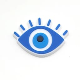 Evil Eyes Shoe Charms for Crocs Accessories Women Clogs Pins Men Badges Kids Sandals Jeans Boy Girls Decorations Buckle Shoes