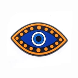 Evil Eyes Shoe Charms for Crocs Accessories Women Clogs Pins Men Badges Kids Sandals Jeans Boy Girls Decorations Buckle Shoes