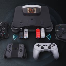 RetroScaler BlueRetro Wireless Game Controllers Adapter for Nintendo 64 Console to PS3 PS4 PS5 8bitdo Ultimate Game Contorllers