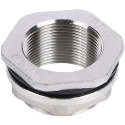 1/4" 3/8" 1/2" 3/4" 1" - 2" BSP Female 316L 304 Stainless Steel Bulkhead Pipe Fitting Connector Coupler Water Tank Hole Drainer