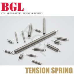 5pcs/Lot 1.2mm Stainless Steel Tension Spring with O hook extension spring free lengh 30-120mm