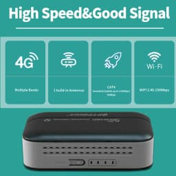 OPTFOCUS 4G LTE Portable Modem Wireless Router Powerbank USB TYPEC 4G SIM Card 10000Mah MIFI Modem 4G Mini Pocket Wifi Hotspot
