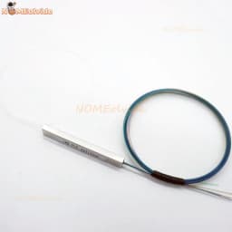 10pcs 1x2 1x4 1x8 1x16 Color Fiber Optic PLC Splitter Without Connector Cable 250um 0.9mm Mini Blockless 2,4 Ports PLC Splitter