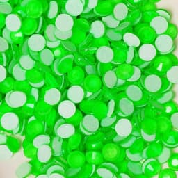 YANRUO 2058 Non Electric Neno Rhinestones Non Hot fix Fluorescent Shiny Crystal For Nails Art Decoarion Crystals
