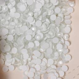 YANRUO 2058 Non Electric Neno Rhinestones Non Hot fix Fluorescent Shiny Crystal For Nails Art Decoarion Crystals
