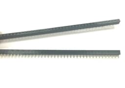 10PCS 2.54mm 1X40P Female Header Single Row Straight 0.1" Pitch 40 Pin 3.5mm 5mm 5.7mm 6.8H 7.1mm 8.5mm Plastic height optional