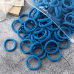 50Pc/Lot Girl Colorful Nylon Elastic Hair Bands Women Basic Rubber Band Headband Scrunchie Kids Ponytail Holder Hair Accessories