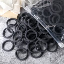 50Pc/Lot Girl Colorful Nylon Elastic Hair Bands Women Basic Rubber Band Headband Scrunchie Kids Ponytail Holder Hair Accessories