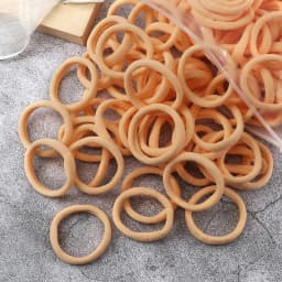 50Pc/Lot Girl Colorful Nylon Elastic Hair Bands Women Basic Rubber Band Headband Scrunchie Kids Ponytail Holder Hair Accessories