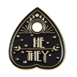 My Pronouns Enamel Pins Cats Butterfly He Him She Her They Them Brooches Lapel Metal Badges Fashion Jewelry Gifts Drop Shipping