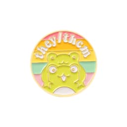 My Pronouns Enamel Pins Cats Butterfly He Him She Her They Them Brooches Lapel Metal Badges Fashion Jewelry Gifts Drop Shipping