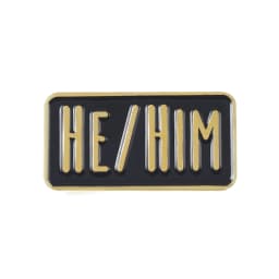 My Pronouns Enamel Pins Cats Butterfly He Him She Her They Them Brooches Lapel Metal Badges Fashion Jewelry Gifts Drop Shipping