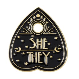 My Pronouns Enamel Pins Cats Butterfly He Him She Her They Them Brooches Lapel Metal Badges Fashion Jewelry Gifts Drop Shipping