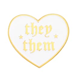 My Pronouns Enamel Pins Cats Butterfly He Him She Her They Them Brooches Lapel Metal Badges Fashion Jewelry Gifts Drop Shipping