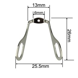 1pc Metal Eyeglasses Bridge Glasses Nose Pad Arm Plastic Acetate Optical Frame Accessory 1109
