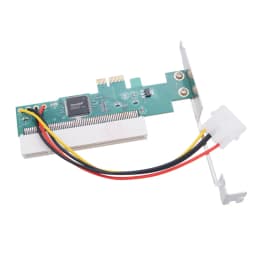 PCIE to PCI Adapter PCI Express X1 to PCI Expansion Card Riser ASM1083 Chipset PCI-E Converter Adapter with 4Pin Power Connector