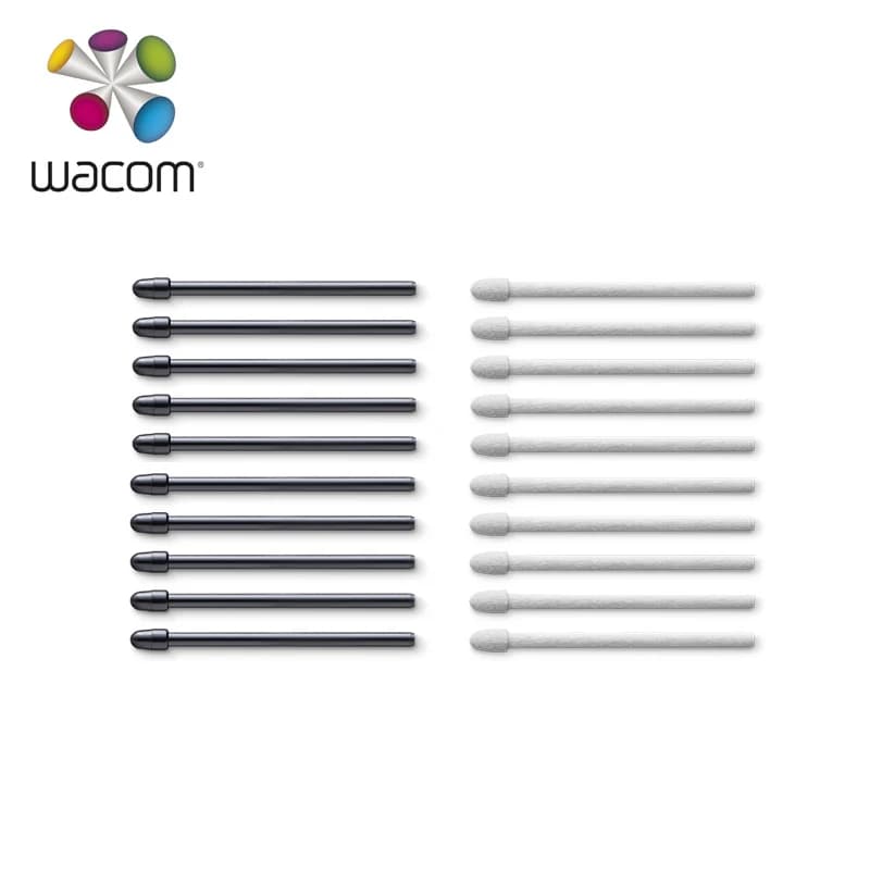 10 Pcs / Pack Wacom Pro Pen 2 Standard Black Nibs / Felt Nibs for KP-504E Pen