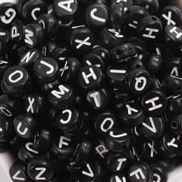 100pcs/lot Heart Acrylic Letter Beads Colorful Alphabet Loose Spacer Beads For Jewelry Making DIY Handmade Bracelet Necklace