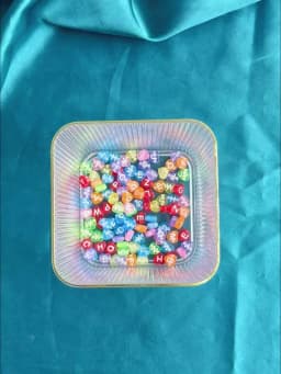 100pcs/lot Heart Acrylic Letter Beads Colorful Alphabet Loose Spacer Beads For Jewelry Making DIY Handmade Bracelet Necklace