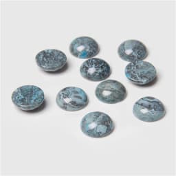 10Pcs/Lot Natural Stone Cabochon Beads 4 6 8 10 12 14mm Smooth Cabochon Cameo Round Bead for Jewelry Making DIY Rings Necklaces