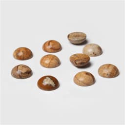 10Pcs/Lot Natural Stone Cabochon Beads 4 6 8 10 12 14mm Smooth Cabochon Cameo Round Bead for Jewelry Making DIY Rings Necklaces