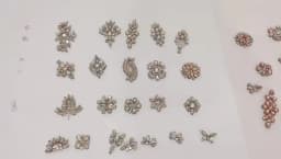 Luxury Rhinestone Decals Iron on Patches for Clothing Crystal Glass Decals Diy Clothing Accessories Rhinestone Patch