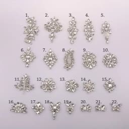 Luxury Rhinestone Decals Iron on Patches for Clothing Crystal Glass Decals Diy Clothing Accessories Rhinestone Patch