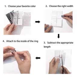 Adjust Rings Size Silicone Transparent Sticker For Loose Ring Adjustment Invisible Finger Ring Size Resizer Reducer Jewelry Tool