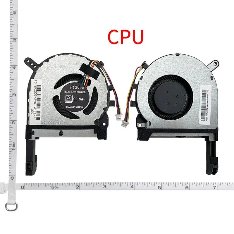 NEW GPU CPU Cooling Fans For ASUS FX95D FX505DD FX86 FX95G FX506 FA706  FX505GD FX505GE FX505GT  FX705G FX505D FA506 FA506IV